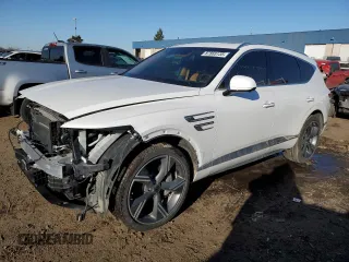2025 Genesis GV80 Prestige with VIN KMUHEESC1SU226243, listed as a Copart auction lot 87865135 with 9,516 mi miles and Clean Title. Bid and sale history available at DreamBid. Image 1.