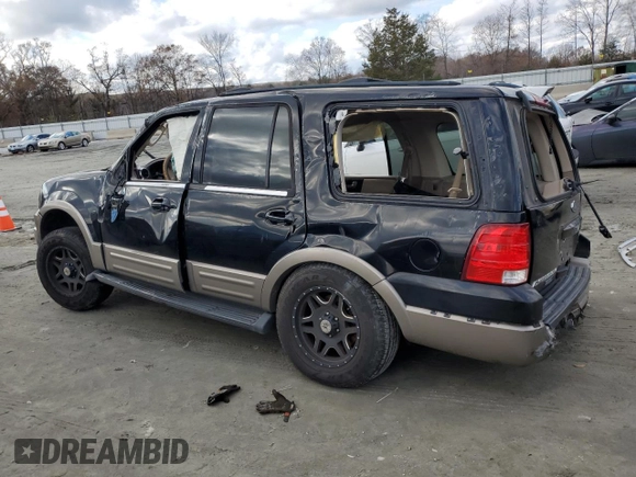 2003 Ford Expedition Eddie Bauer with VIN 1FMFU18L63LA89266, listed as a Copart auction lot 85307254 with 228,414 mi miles and Salvage Title. Bid and sale history available at carsss.com. Image 2.