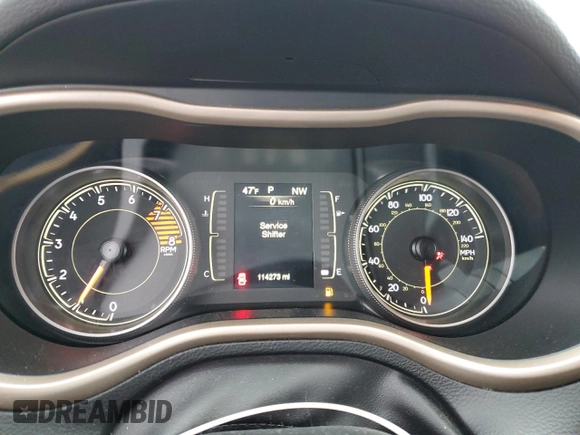 2018 Jeep Cherokee Latitude Tech Connect with VIN 1C4PJMCX8JD549547, listed as a Copart auction lot 85966944 with 114,273 mi miles and Salvage title. Bid and sale history available at DreamBid. Image 9.