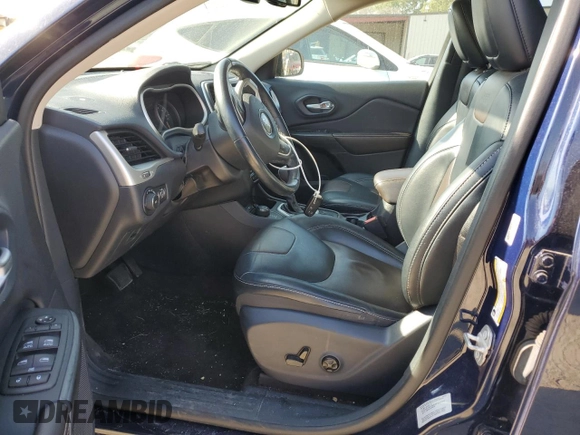2016 Jeep Cherokee Limited with VIN 1C4PJMDB7GW271112, listed as a Copart auction lot 48150945 with 75,921 mi miles and Salvage Title. Bid and sale history available at DreamBid. Image 7.