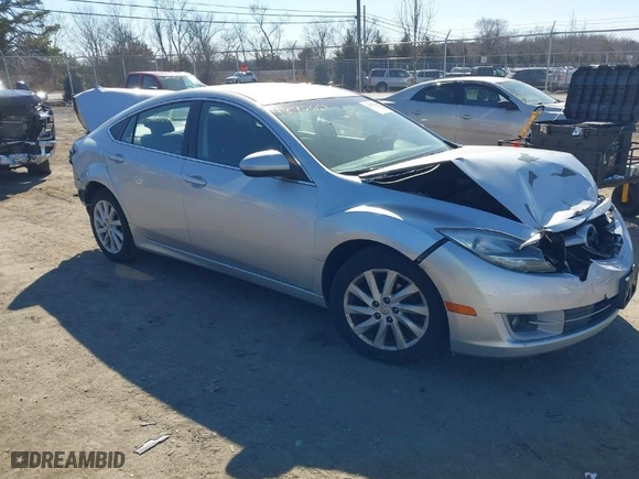 2012 Mazda Mazda6 i Touring with VIN 1YVHZ8DH1C5M42553, listed as a IAAI auction lot 41672669 with 165,823 mi miles. Bid and sale history available at carsss.com. Image 1.