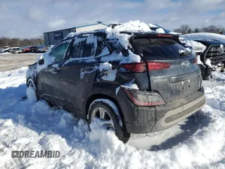 2022 Hyundai Kona SEL with VIN KM8K6CAB5NU821034, listed as a Copart auction lot 87823515 with 30,481 mi miles and Non Repairable. Bid and sale history available at carsss.com. Image 2.