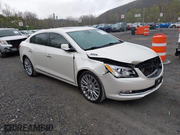 2014 Buick LaCrosse Premium II with VIN 1G4GF5G31EF234190, listed as a IAAI auction lot 42017022 with 125,376 mi miles. Bid and sale history available at carsss.com. Image 1.