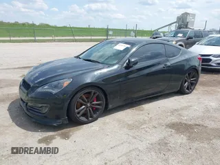 2011 Hyundai Genesis Coupe with VIN KMHHT6KD2BU059877, listed as a IAAI auction lot 42116791 with 88,706 mi miles and . Bid and sale history available at DreamBid. Image 2.