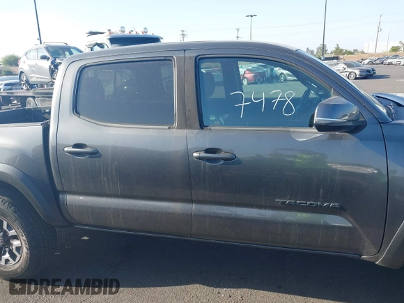2019 Toyota Tacoma SR with VIN 3TMCZ5AN7KM251625, listed as a IAAI auction lot 42527478 with 45,689 mi miles and . Bid and sale history available at DreamBid. Image 13.
