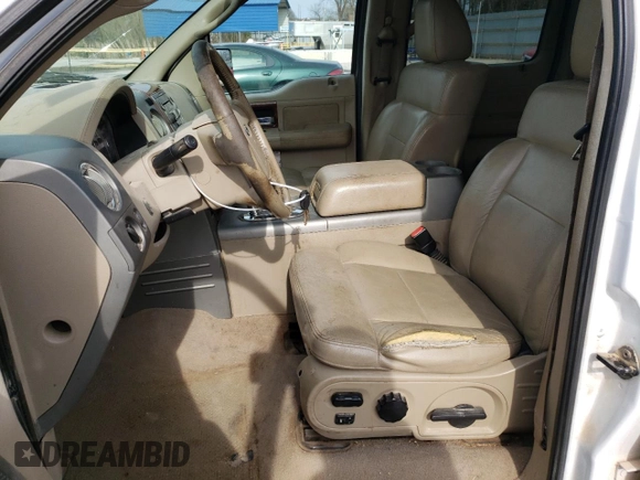 2005 Ford F-150 XLT with VIN 1FTPW14565KE92649, listed as a Copart auction lot 51474055 with 299,766 mi miles and Salvage Title. Bid and sale history available at carsss.com. Image 7.