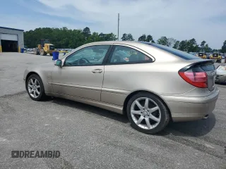 2003 Mercedes-Benz C 230 Kompressor with VIN WDBRN40J53A490800, listed as a Copart auction lot 60752955 with 53,819 mi miles and Salvage title. Bid and sale history available at DreamBid. Image 2.