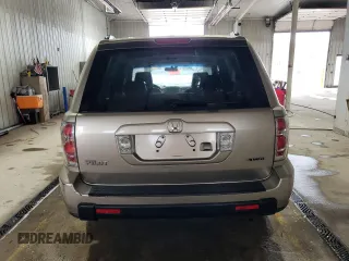 2007 Honda Pilot EX-L with VIN 2HKYF18757H534178, listed as a Copart auction lot 55444695 with 207,918 mi miles and Salvage Title. Bid and sale history available at carsss.com. Image 6.