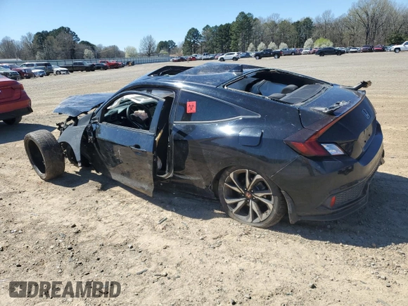 2017 Honda Civic Si with VIN 2HGFC3A59HH750616, listed as a Copart auction lot 49537285 with 197,967 mi miles and Salvage Title. Bid and sale history available at DreamBid. Image 2.