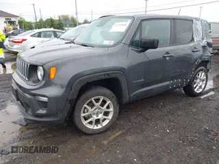 2023 Jeep Renegade Upland with VIN ZACNJDB18PPP62252, listed as a IAAI auction lot 42319846 with 11,831 mi miles and . Bid and sale history available at DreamBid. Image 2.