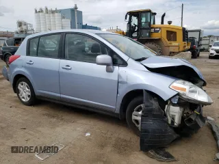 2011 Nissan Versa 1.8 S with VIN 3N1BC1CP9BL504540, listed as a Copart auction lot 69310634 with 75,726 mi miles and Salvage Title. Bid and sale history available at carsss.com. Image 4.
