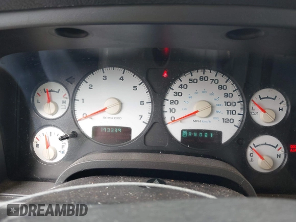 2002 Dodge 1500 with VIN 1D7HU18Z62S611924, listed as a IAAI auction lot 41445987 with 193,339 mi miles and . Bid and sale history available at DreamBid. Image 7.