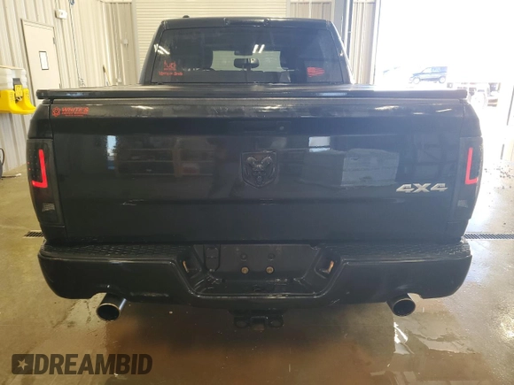 2017 Ram 1500 Tradesman with VIN 1C6RR7KT6HS785418, listed as a Copart auction lot 80336724 with 83,127 mi miles and Salvage title. Bid and sale history available at DreamBid. Image 6.