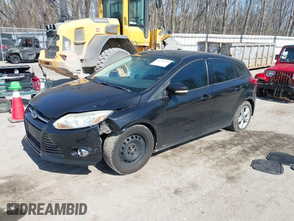2013 Ford Focus SE with VIN 1FADP3K24DL365417, listed as a IAAI auction lot 41792235 with 187,607 mi miles. Bid and sale history available at carsss.com. Image 2.