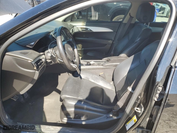 2014 Cadillac ATS Performance with VIN 1G6AC5S38E0171993, listed as a Copart auction lot 45219375 with 137,080 mi miles and Salvage Title. Bid and sale history available at carsss.com. Image 7.