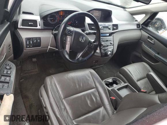 2011 Honda Odyssey Touring Elite with VIN 5FNRL5H94BB084410, listed as a Copart auction lot 48333585 with 223,851 mi miles and Salvage Title. Bid and sale history available at DreamBid. Image 8.
