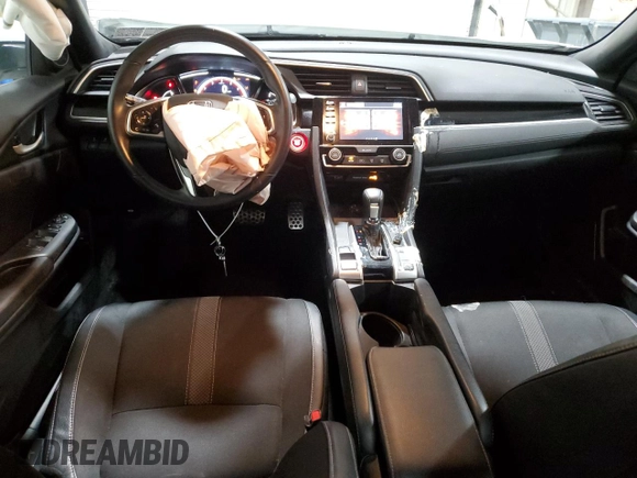 2019 Honda Civic Sedan Sport with VIN 2HGFC2F81KH594141, listed as a Copart auction lot 51942755 with 56,914 mi miles and Salvage Title. Bid and sale history available at carsss.com. Image 8.