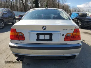 2004 BMW 3 Series 330xi with VIN WBAEW53444PG11808, listed as a Copart auction lot 47438665 with 145,210 mi miles and Salvage Title. Bid and sale history available at carsss.com. Image 6.