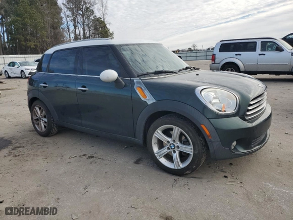 2012 MINI Cooper Countryman with VIN WMWZB3C59CWM05363, listed as a Copart auction lot 42103645 with 131204 miles and Salvage Title. Bid and sale history available at carsss.com. Image 4.