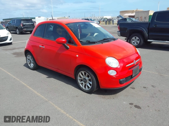 2017 FIAT 500 Pop z VIN 3C3CFFKR4HT508954, wystawiony jako IAAI lot #42262318 z przebiegiem 40 456 mil mil oraz . Historia ofert i sprzedaży dostępna na DreamBid. Obrazek 1.