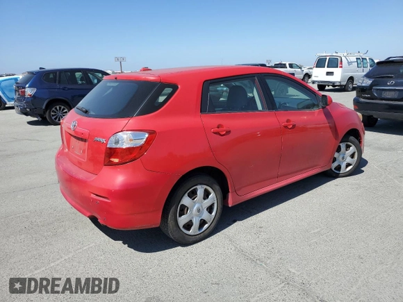 2009 Toyota Matrix z VIN 2T1KU40E59C173175, wystawiony jako Copart lot #60565805 z przebiegiem 86 746 mil mil oraz Szkoda całkowita • Salvage title. Historia ofert i sprzedaży dostępna na DreamBid. Obrazek 3.