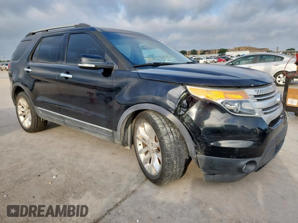 2013 Ford Explorer XLT with VIN 1FM5K7D81DGB19211, listed as a Copart auction lot 61638225 with 160,949 mi miles and Clean title. Bid and sale history available at DreamBid. Image 4.