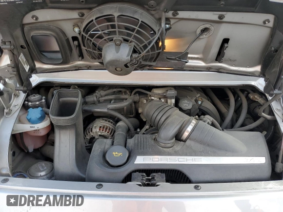 2006 Porsche 911 Carrera with VIN WP0CA29926S757017, listed as a Copart auction lot 67712714 with 61,865 mi miles and Salvage Title. Bid and sale history available at DreamBid. Image 11.