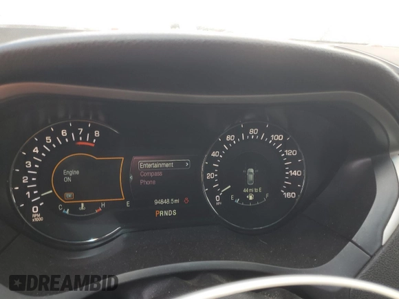 2016 Lincoln MKZ with VIN 3LN6L2JK6GR621441, listed as a Copart auction lot 51099705 with 94,848 mi miles and Salvage title. Bid and sale history available at DreamBid. Image 9.