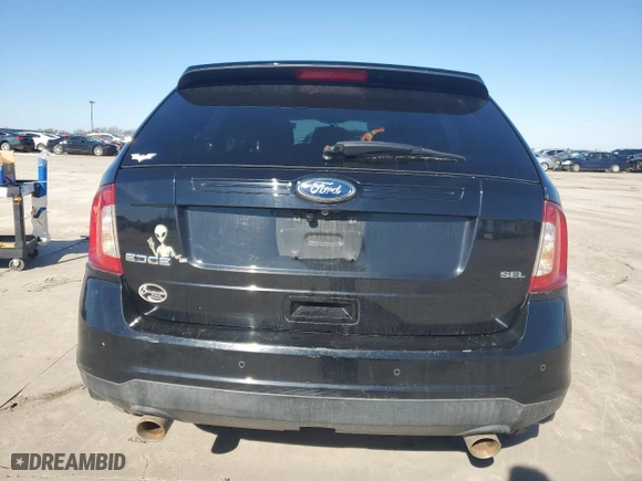 2012 Ford Edge SEL with VIN 2FMDK3JC2CBA37328, listed as a Copart auction lot 88058115 with 146,164 mi miles and Salvage Title. Bid and sale history available at carsss.com. Image 6.