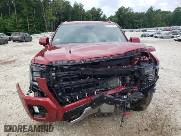 2023 GMC Yukon AT4 with VIN 1GKS2CKD8PR242436, listed as a Copart auction lot 62681704 with 18,457 mi miles and Salvage Title. Bid and sale history available at carsss.com. Image 5.