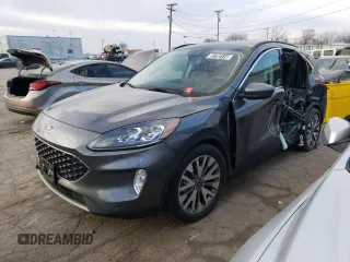 2021 Ford Escape Titanium Hybrid z VIN 1FMCU0DZXMUA78368, wystawiony jako Copart lot #82792114 z przebiegiem 36 977 mil mil oraz Tytuł czysty. Historia ofert i sprzedaży dostępna na DreamBid. Obrazek 1.