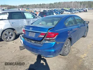 2014 Honda Civic Sedan EX with VIN 19XFB2F87EE013503, listed as a IAAI auction lot 41700839 with 400,000 mi miles. Bid and sale history available at carsss.com. Image 4.
