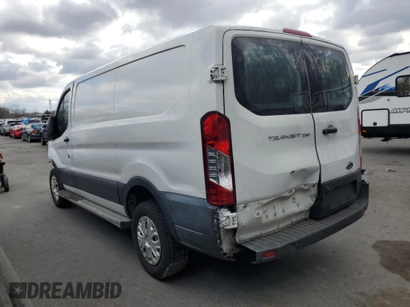 2018 Ford Transit with VIN 1FTYR1ZM1JKB16981, listed as a Copart auction lot 45949915 with 229,460 mi miles and Salvage title. Bid and sale history available at DreamBid. Image 2.