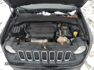 2018 Jeep Renegade Sport with VIN ZACCJBAB2JPG70389, listed as a Copart auction lot 45098815 with 126,241 mi miles and Salvage title. Bid and sale history available at DreamBid. Image 12.
