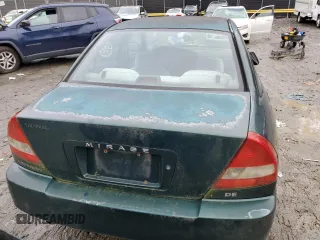 1998 Mitsubishi Mirage DE z VIN JA3AY26A2WU042095, wystawiony jako Copart lot #84700394 z przebiegiem 124 362 mil mil oraz Czysty tytuł • Clean title. Historia ofert i sprzedaży dostępna na DreamBid. Obrazek 6.