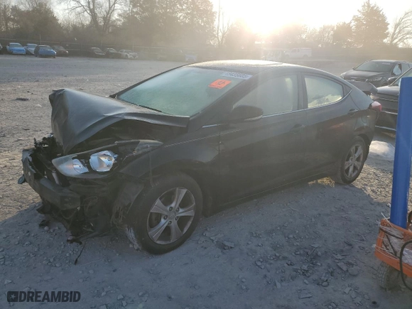 2016 Hyundai Elantra Value Edition with VIN KMHDH4AE7GU632844, listed as a Copart auction lot 48435605 with 162,995 mi miles and Salvage Title. Bid and sale history available at carsss.com. Image 1.