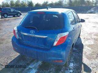 2013 Toyota Yaris L with VIN JTDKTUD32DD545255, listed as a IAAI auction lot 41356657 with 170,692 mi miles. Bid and sale history available at carsss.com. Image 4.