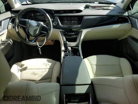 2024 Cadillac XT6 FWD Premium Luxury with VIN 1GYKPCRS5RZ732850, listed as a Copart auction lot 80002184 with 3,518 mi miles and Salvage Title. Bid and sale history available at carsss.com. Image 8.