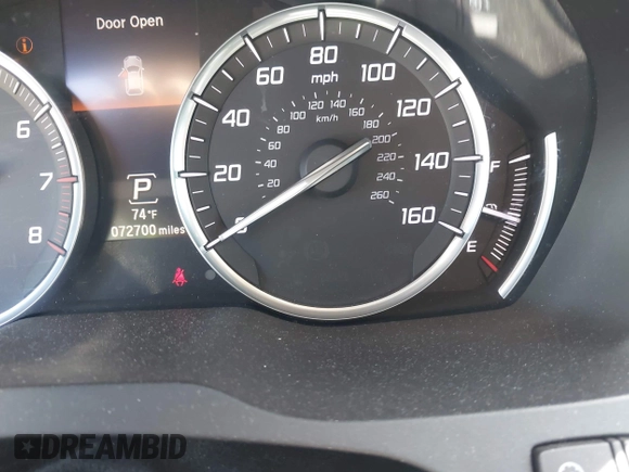 2016 Acura MDX w/Tech with VIN 5FRYD4H41GB053418, listed as a IAAI auction lot 42118766 with 72,700 mi miles. Bid and sale history available at carsss.com. Image 7.