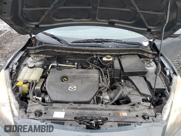 2013 Mazda 3 i SV with VIN JM1BL1TG6D1732471, listed as a Copart auction lot 49084695 with 86,794 mi miles and Salvage Title. Bid and sale history available at DreamBid. Image 11.
