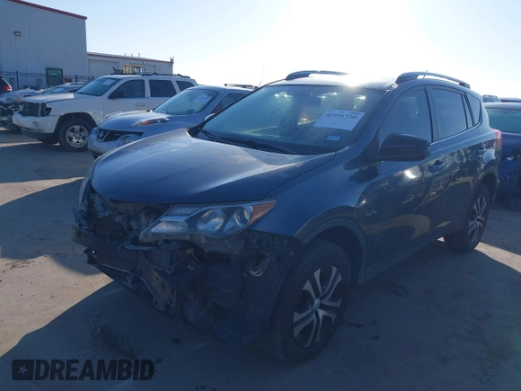 2013 Toyota RAV4 LE with VIN 2T3ZFREV9DW014429, listed as a IAAI auction lot 41591720 with 135,442 mi miles. Bid and sale history available at carsss.com. Image 18.