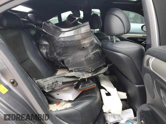 2013 Lexus LS 460 with VIN JTHCL5EF9D5018860, listed as a Copart auction lot 62862525 with 85,094 mi miles and Salvage title. Bid and sale history available at DreamBid. Image 10.