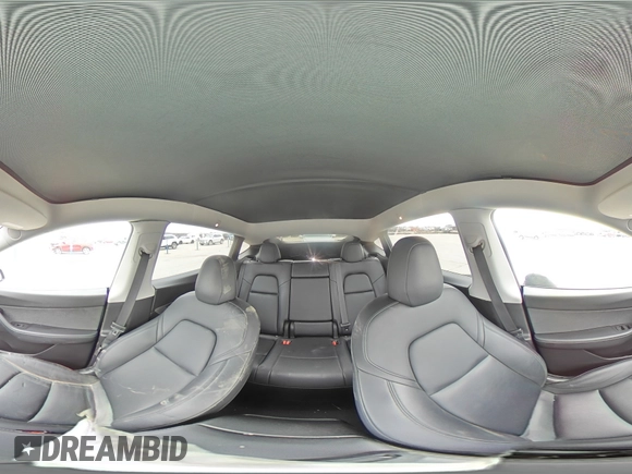 2022 Tesla Model Y Performance with VIN 7SAYGDEF4NF380863, listed as a Copart auction lot 45704715 with 42,600 mi miles and Salvage title. Bid and sale history available at DreamBid. Image 12.