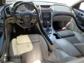 2015 Infiniti Q50 Premium with VIN JN1BV7APXFM348259, listed as a Copart auction lot 52522095 with 156,466 mi miles and Clean Title. Bid and sale history available at carsss.com. Image 8.