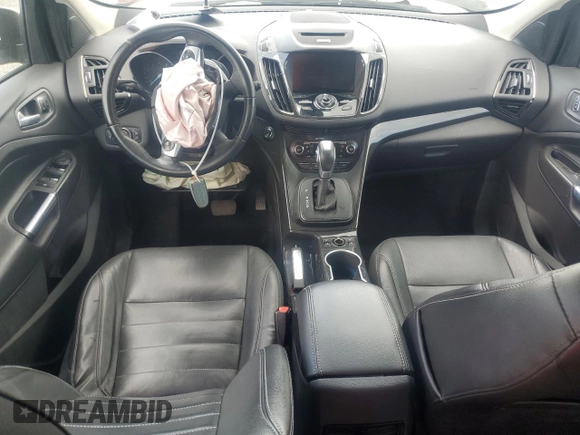 2014 Ford Escape Titanium with VIN 1FMCU9JX5EUC86036, listed as a Copart auction lot 55139735 with 159,766 mi miles and Clean Title. Bid and sale history available at carsss.com. Image 8.