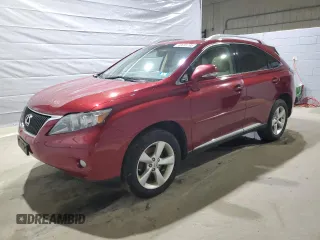 2011 Lexus RX 350 with VIN 2T2BK1BA0BC096540, listed as a Copart auction lot 48658195 with 123,672 mi miles and Salvage Title. Bid and sale history available at DreamBid. Image 1.