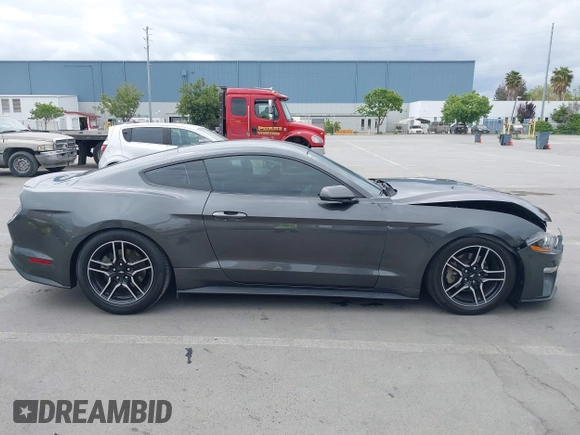 2020 Ford Mustang EcoBoost with VIN 1FA6P8TH6L5182192, listed as a IAAI auction lot 42129608 with 75,281 mi miles and . Bid and sale history available at DreamBid. Image 13.