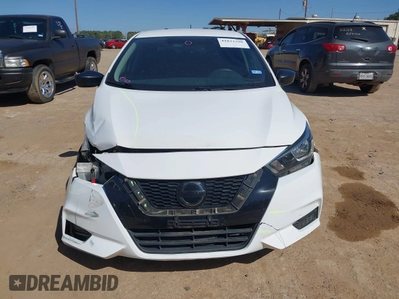 2020 Nissan Versa S with VIN 3N1CN8DV1LL911208, listed as a IAAI auction lot 41822398 with 71,296 mi miles. Bid and sale history available at carsss.com. Image 6.