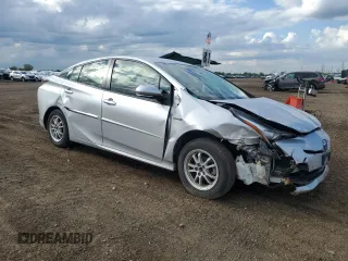 2017 Toyota Prius Two with VIN JTDKBRFU8H3048955, listed as a Copart auction lot 58362415 with 77,851 mi miles and Salvage title. Bid and sale history available at DreamBid. Image 4.