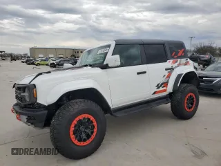 2024 Ford Bronco Raptor with VIN 1FMEE0RR0RLA38568, listed as a Copart auction lot 41810505 with 168 mi miles and Salvage title. Bid and sale history available at DreamBid. Image 1.
